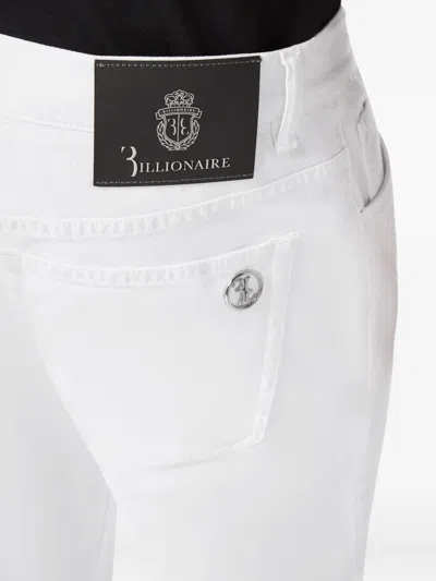 Billionaire 더블 B 진 In White
