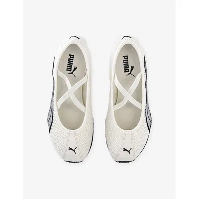 Puma Women S H-street Ballet Sneakers Warm In White
