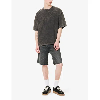 Agolde Anson Short In Black