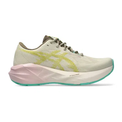 Asics Novablast 5 Tr Nature Bathing Beige Yellow Ss26 Women In Multi