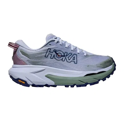 Hoka One One Lightblue Polyester Mafate Sneakers In Multi