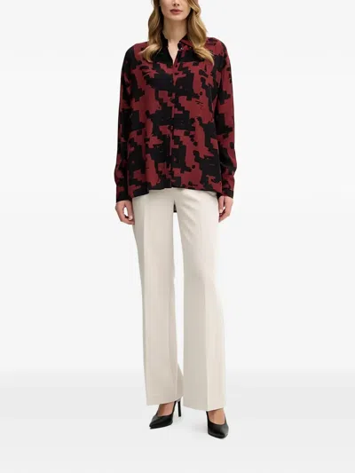 Sisley Paris Geometric-pattern Shirt In Multi