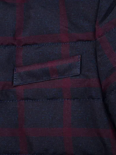 Billionaire Edwin Stud-button Quilted Jacket In Blue