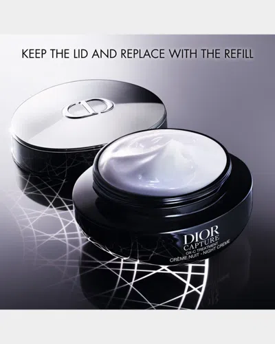 Dior Capture Night Creme Refill 1.7 Oz. In Transparent