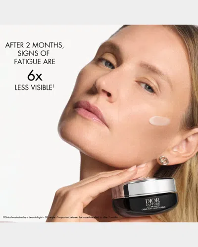 Dior Capture Night Creme Refill 1.7 Oz. In Transparent