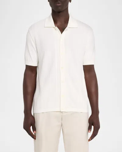 Bugatchi Short Sleeve Cardigan In Multi