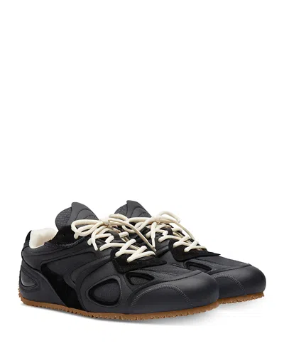 Axel Arigato Black Calf Leather Bos Taurus Low Top Sneakers