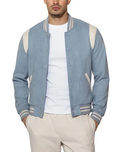 Monfrere Jeter Varsity Jacket In Blue