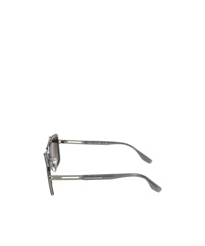Marc Jacobs Eyewear Pilot Frame Sunglasses In Gray