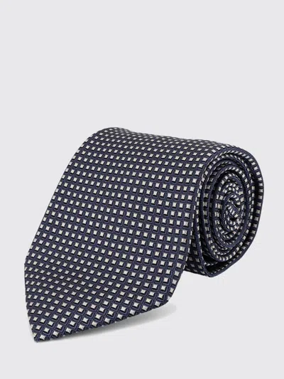 Tom Ford Patterned Silk Tie In Gray