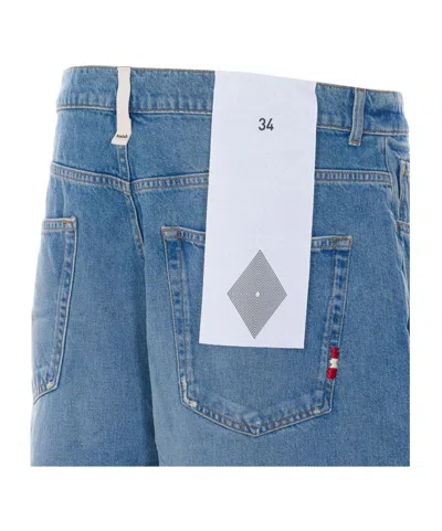 Amish Belt Loop Jeans In Blue