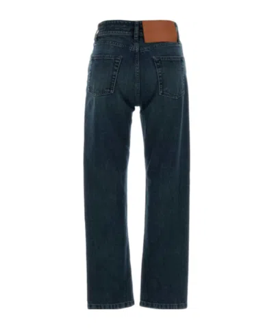 Jil Sander Belt-loop Pocket Jeans In Blue