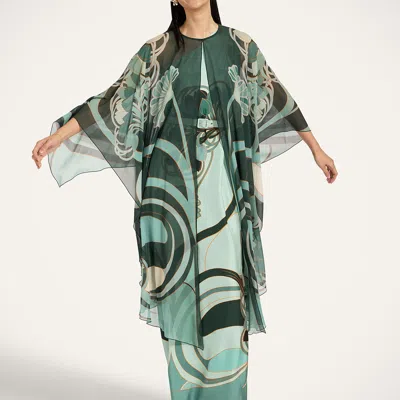 La Doublej Maria Cape In Multi