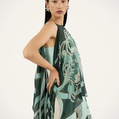 La Doublej Maria Cape In Multi