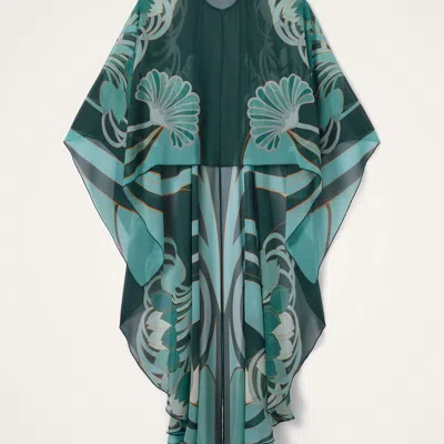 La Doublej Maria Cape In Multi