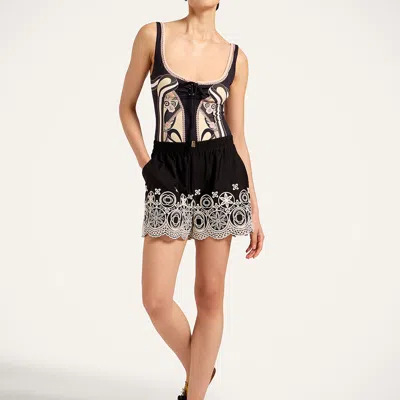 La Doublej Sleeveless Sunset Suit In Multi