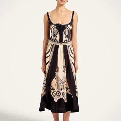La Doublej Sleeveless Sunset Suit In Multi