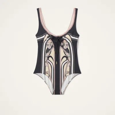 La Doublej Sleeveless Sunset Suit In Multi
