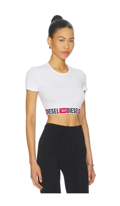 Diesel T-shirt Irma-d-core White In White