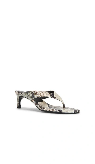 Rotate Birger Christensen Kitten Heel Mule In Multi