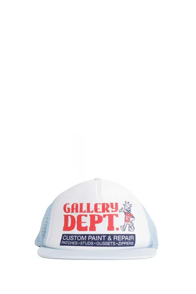 Gallery Dept. Light Blue Graphic Baseball Hat In Blue