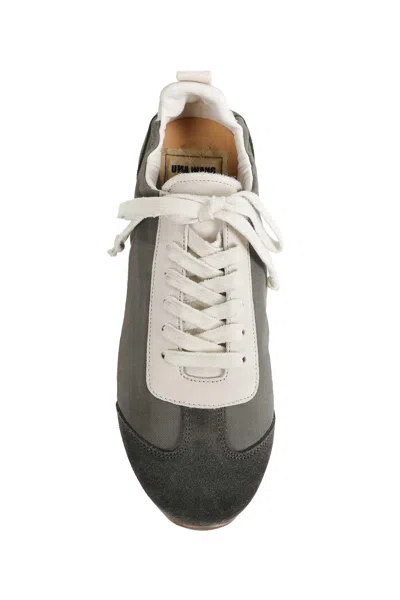 Uma Wang Low Top Sneakers Contrast Sole Pull Tab In Gray