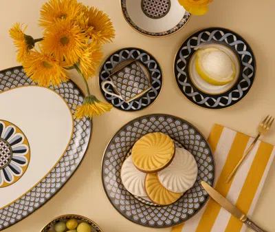 La Doublej Serving Bowl In Multi