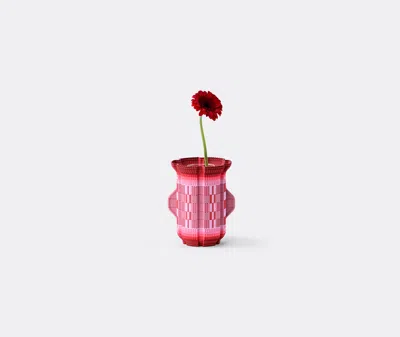 Wontek Vases Red Uni In Red
