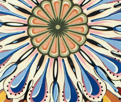 La Doublej Disk Placemats Set Of 2 In Multi