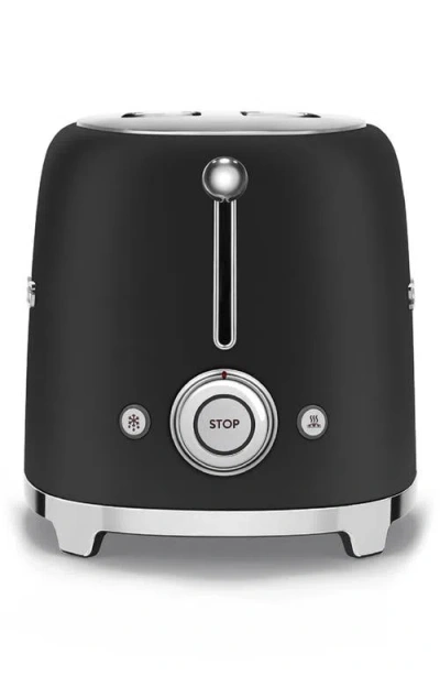 Smeg 50s Retro Style Two-slice Toaster In Black