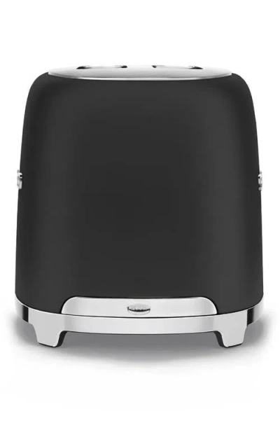 Smeg 50s Retro Style Two-slice Toaster In Black