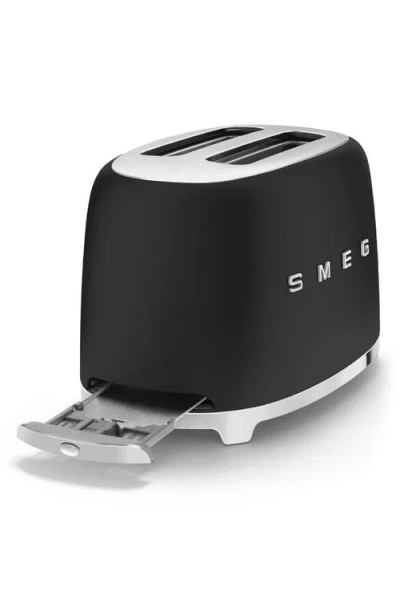 Smeg 50s Retro Style Two-slice Toaster In Black