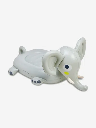 Sunnylife Kids Ride-on Float Eli Elephant Grey In Gray