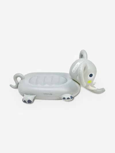 Sunnylife Kids Ride-on Float Eli Elephant Grey In Gray