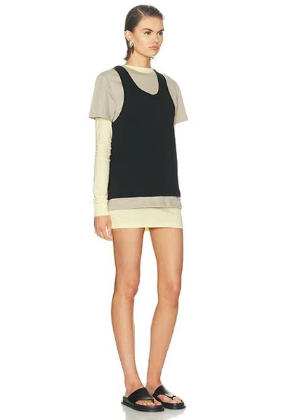 Wardrobe.nyc Layered Tunic Top In Multi