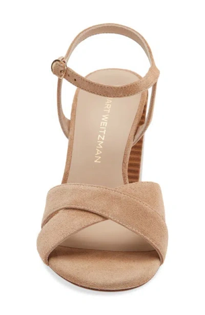 Stuart Weitzman Alyssa Ankle Strap Sandal In Neutral