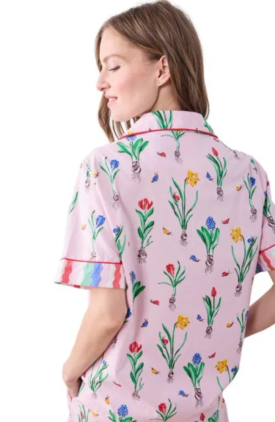 Printfresh Short Organic Cotton Pajamas Set In Multi