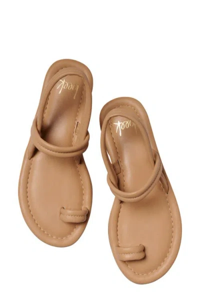 Beek Pavo Toe Loop Sandal In Multi