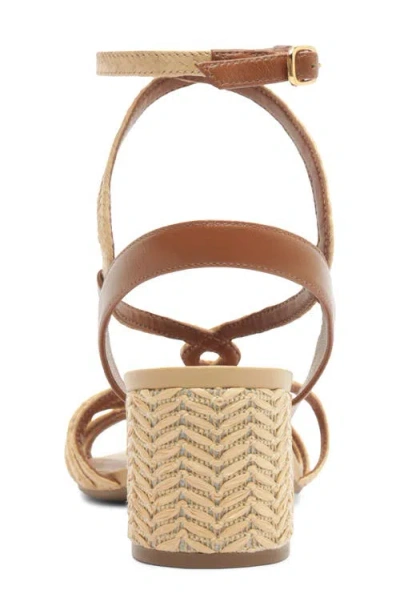 Arezzo Aria Ankle Strap Sandal In Multi