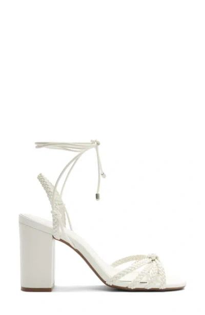 Schutz Adele Ankle Strap Sandal In Transparent