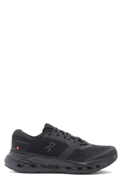 On Cloud Runner 3 Wide Sneaker In Black