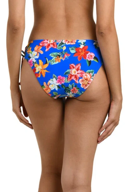 La Blanca Modern Adjustable Loop Bikini Bottoms In Multi