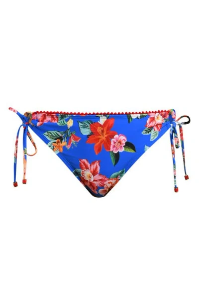 La Blanca Modern Adjustable Loop Bikini Bottoms In Multi