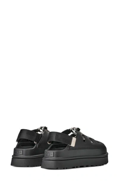 Ugg Goldenglow Toggle Sandals In Black