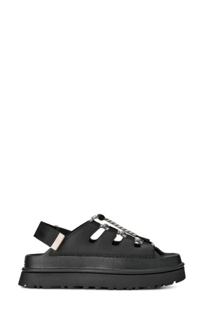 Ugg Goldenglow Toggle Sandals In Black