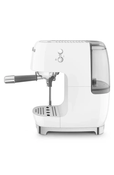 Smeg Retro Espresso Machine In White