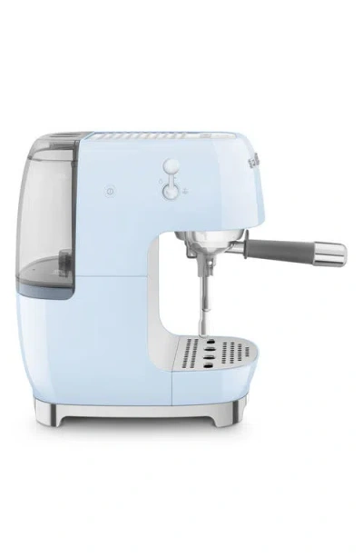 Smeg Retro Espresso Machine In Blue