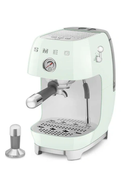 Smeg Retro Espresso Machine In Green