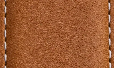 Veronica Beard V Leather Belt In Brown