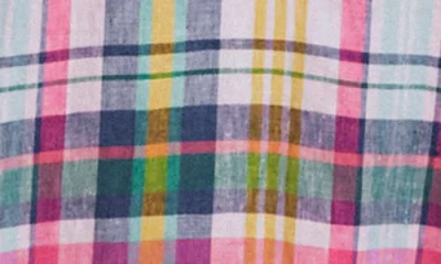 Boden Erma Madras Linen Maxi Dress In Multi